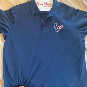 Texan football polo shirt